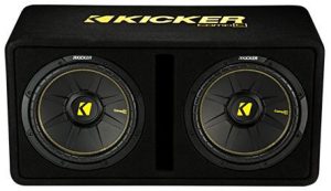 Kicker® CompC Dual 12" Subwoofer Enclosure