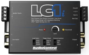 AudioControl® LC1i 2 Channel Compact Active Line Output Converter/Driver