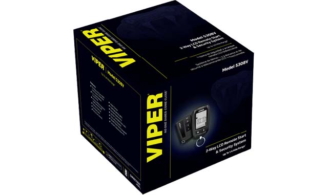 VIPER 5308V Enhanced LCD 2-Way Security and Remote Start System