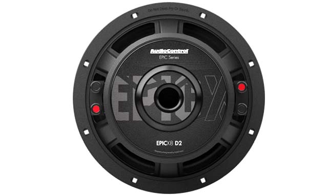 AUDIO CONTROL EPICX SERIES 8-INCH Dual Voice Coil SUBWOOFER 2-OHM (EPICX8D2) - Image 5