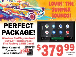 JVC KWM690BW 6.8” touchscreen