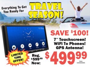 Sony XAV-AX4000 Wireless CarPlay/ Android Auto Media Receiver