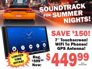 Sony XAV-AX4000 Wireless CarPlay/ Android Auto Media Receiver