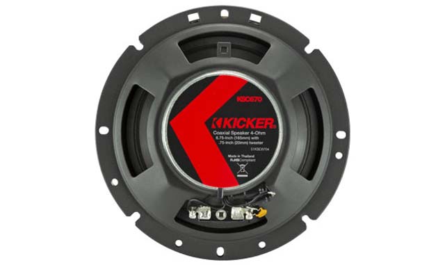KICKER 51KSC6704 6.75" Coaxial Speakers - Image 3