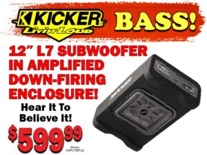 Kicker 53PL7TDF12 Powered Down-Firing 12" Enclosure (Copy)